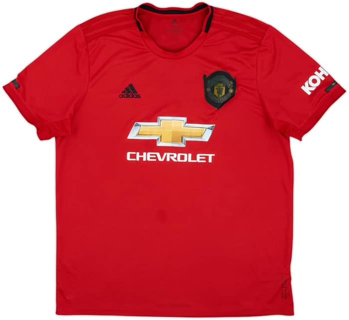 2019-20 Manchester United Home Shirt Pogba #6 - 7/10 - (XL)