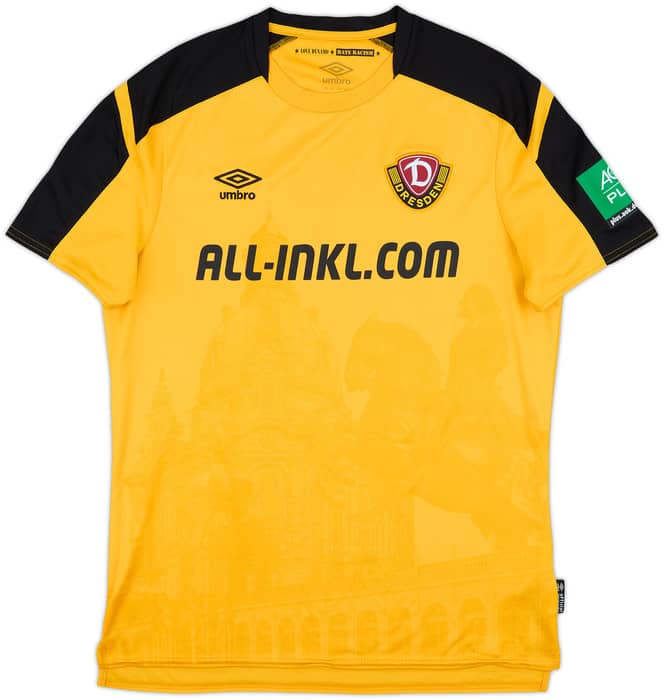 2021-22 Dynamo Dresden Home Shirt - 10/10 - (L)