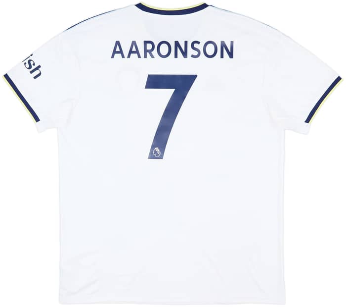 2022-23 Leeds United Home Shirt Aaronson #7 - 6/10 - (XL)