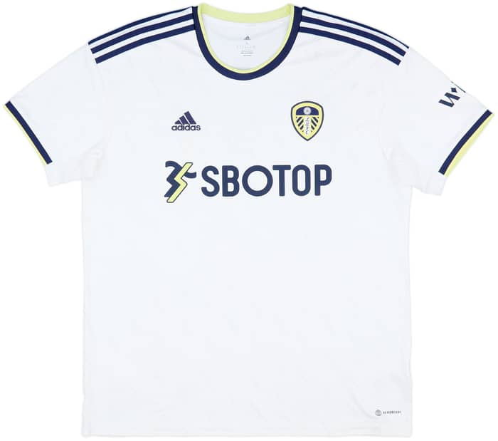 2022-23 Leeds United Home Shirt Aaronson #7 - 6/10 - (XL)