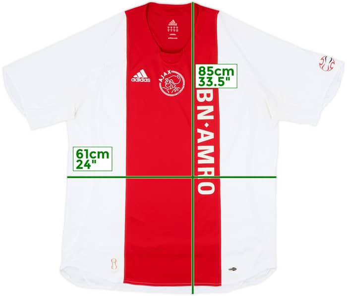 2006-07 Ajax Home Shirt - 7/10 - (XL)