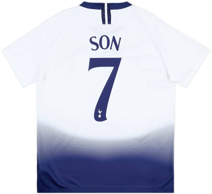2018-19 Tottenham Home Shirt Son #7 - 9/10 - (L)
