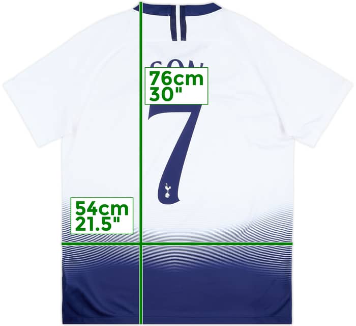 2018-19 Tottenham Home Shirt Son #7 - 9/10 - (L)