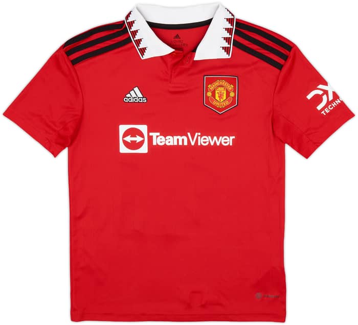 2022-23 Manchester United Home Shirt Rashford #10 - 8/10 - (M.Boys)
