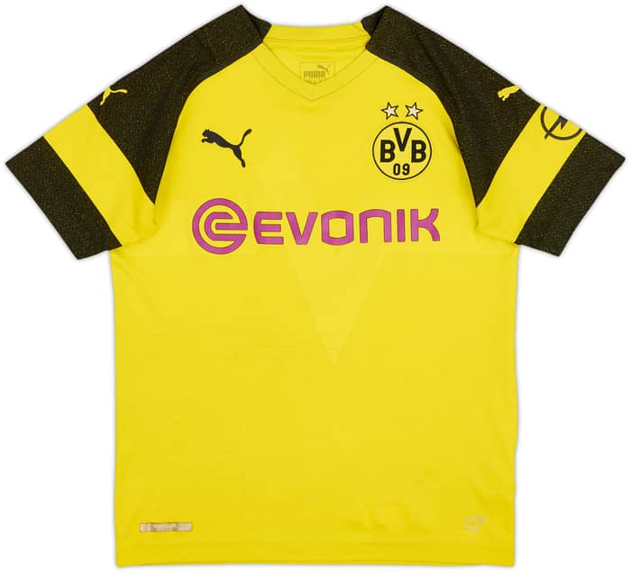 2018-19 Borussia Dortmund Home Shirt - 7/10 - (L.Boys)