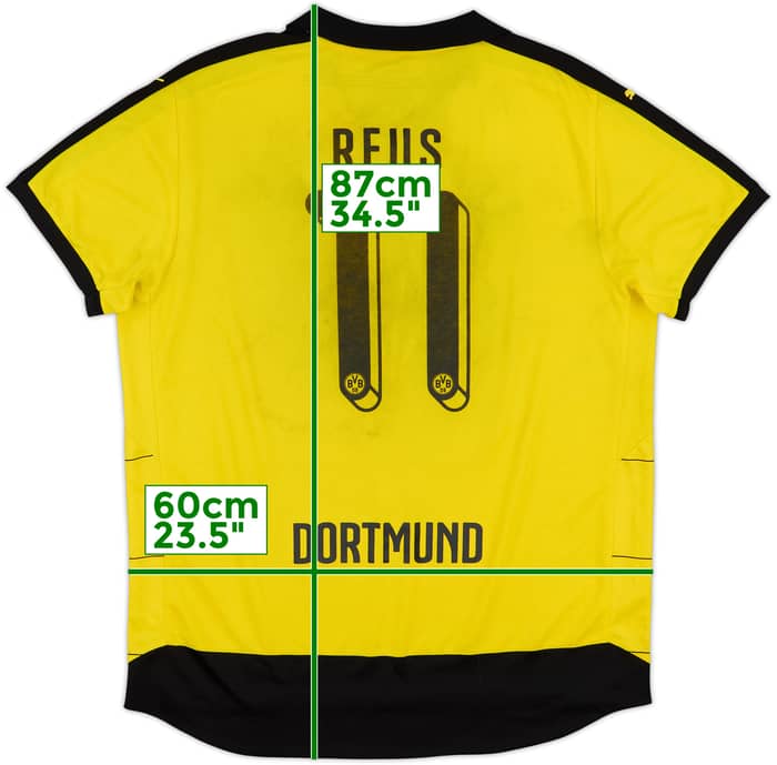 2015-16 Borussia Dortmund Home Shirt Reus #11 - 5/10 - (XXL)