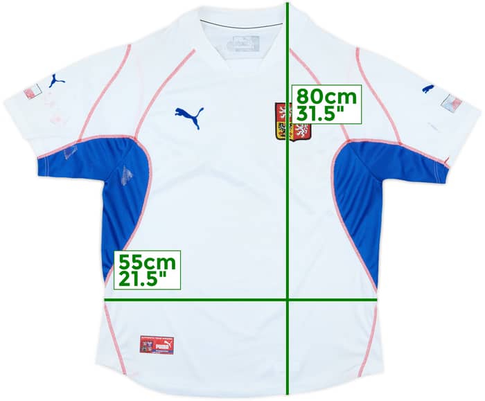 2002-04 Czech Republic Away - 5/10 - (XXL)