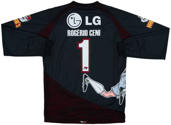 2004 Sao Paulo GK Shirt Rogerio Ceni #1 - 7/10 - (L)