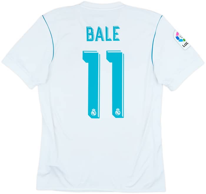 2017-18 Real Madrid Home Shirt Bale #11 - 5/10 - (S)