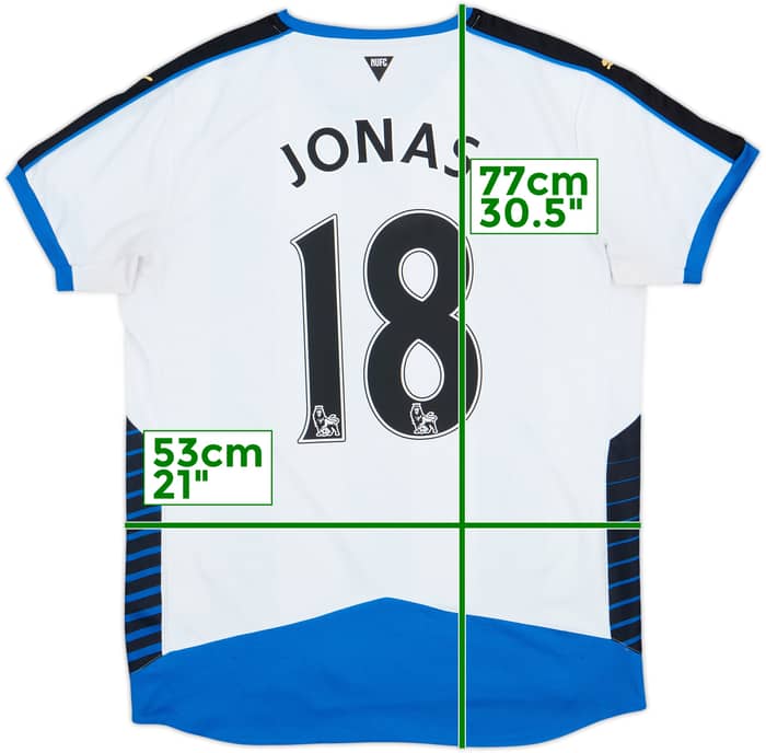 2015-16 Newcastle Home Shirt Jonas #18 - 6/10 - (M)