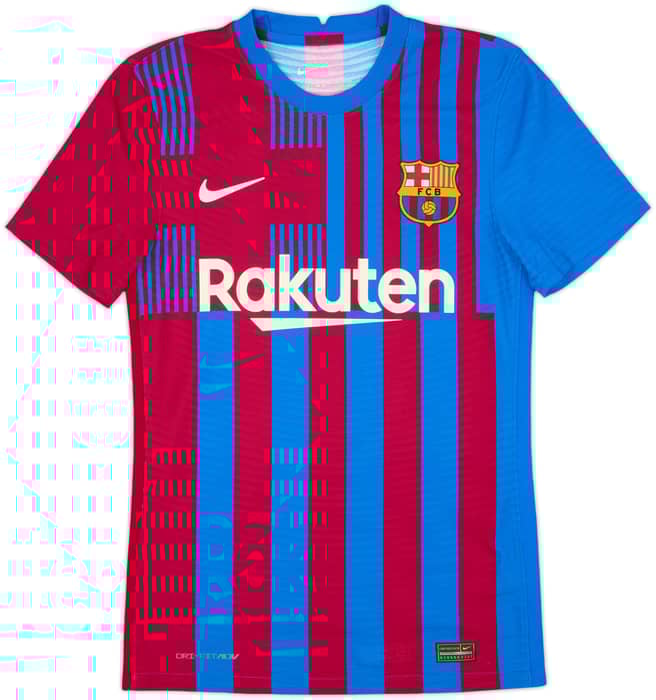2021-22 Barcelona Authentic Home Shirt Pedri #16 - 9/10 - (XS)