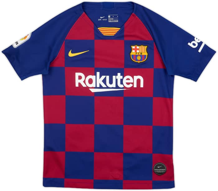 2019-20 Barcelona Home Shirt Messi #10 - 5/10 - (M.Boys)