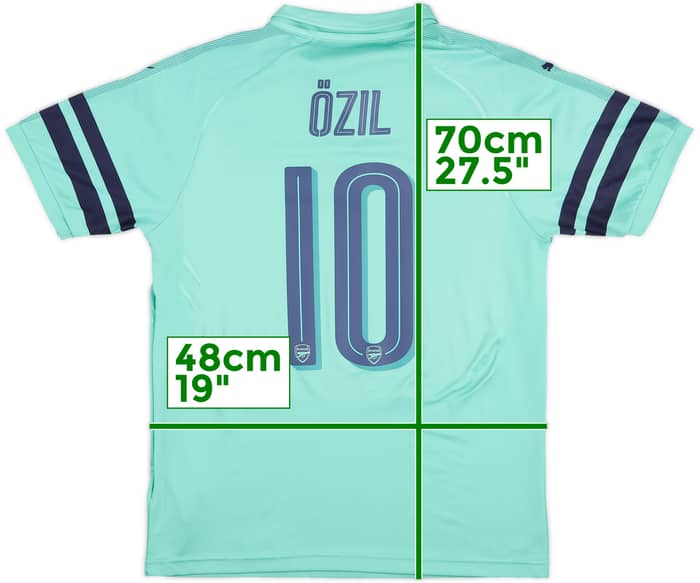 2018-19 Arsenal Third Shirt Ozil #10 - 9/10 - (M)