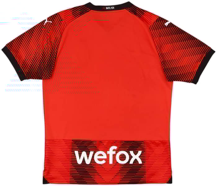 2023-24 AC Milan Home Shirt - 10/10 - (M)