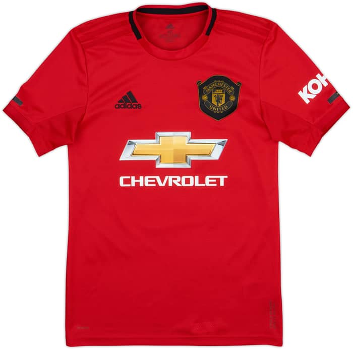 2019-20 Manchester United Home Shirt B.Fernandes #18 - 10/10 - (XS)