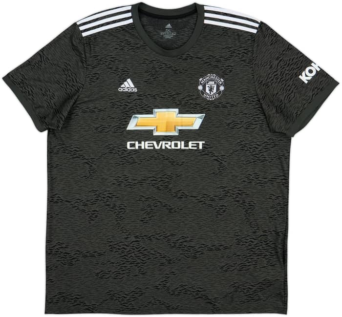 2020-21 Manchester United Away Shirt B.Fernandes #18 - 9/10 - (3XL)