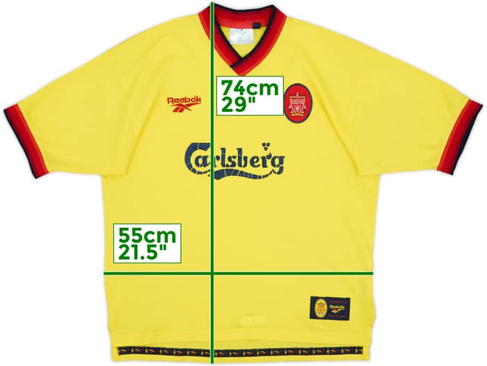1997-99 Liverpool Away Shirt - 5/10 - (L)