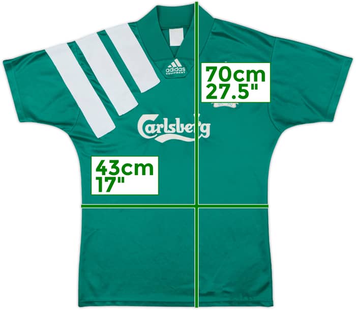 1992-93 Liverpool Centenary Away Shirt - 5/10 - (S)