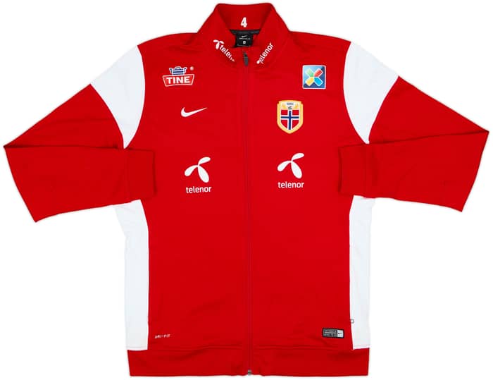 2016-18 Norway Player Issue Nike Track Jacket - 8/10 - (XL)