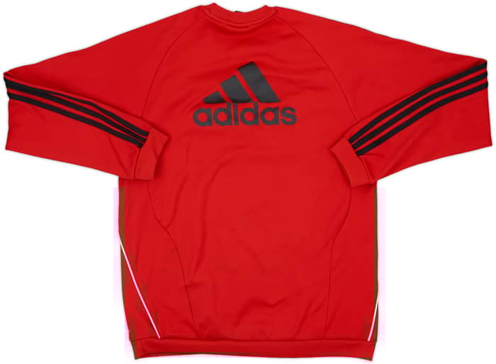 2010-11 Liverpool adidas Sweat Top - 8/10 - (S)