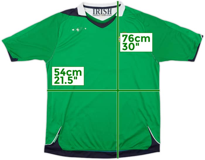 2006-08 Northern Ireland Home Shirt - 4/10 - (L)