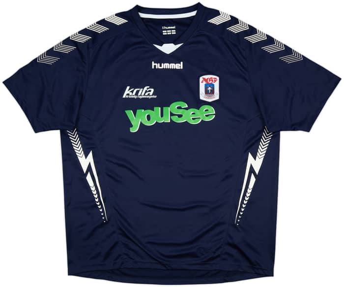 2012-13 AGF Aarhus Hummel Training Shirt - 8/10 - (3XL)