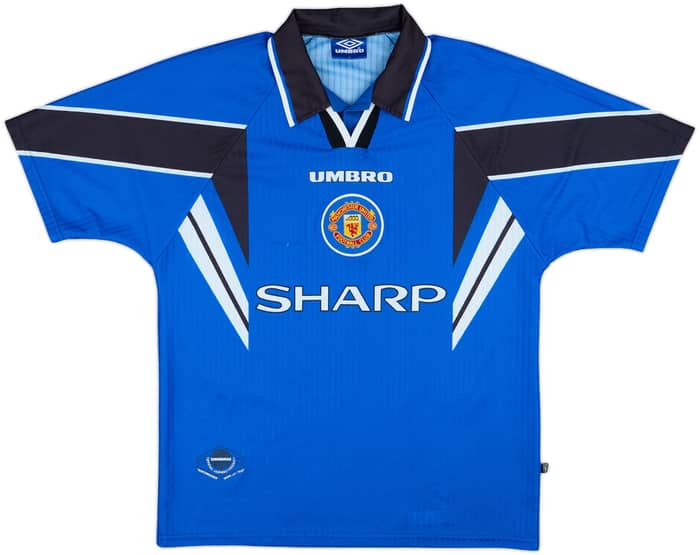 1996-98 Manchester United Third Shirt Beckham #10 - 8/10 - (L)