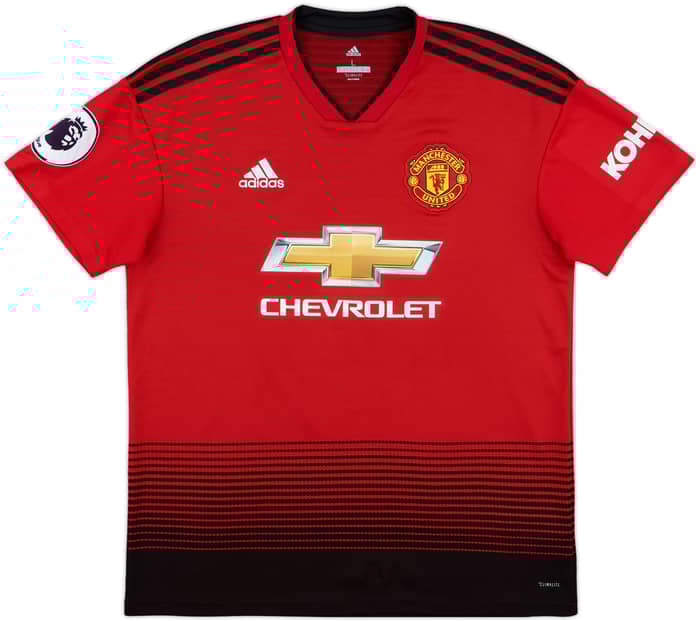2018-19 Manchester United Home Shirt Rashford #10 - 8/10 - (L)