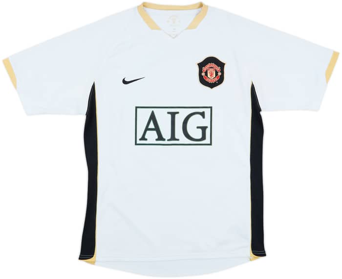 2006-08 Manchester United Away Shirt Vidic #15 - 5/10 - (M)