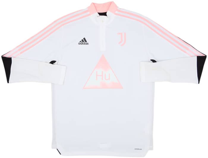 2020-21 Juventus adidas Humanrace 1/4 Zip Drill Top - 8/10 - (L)