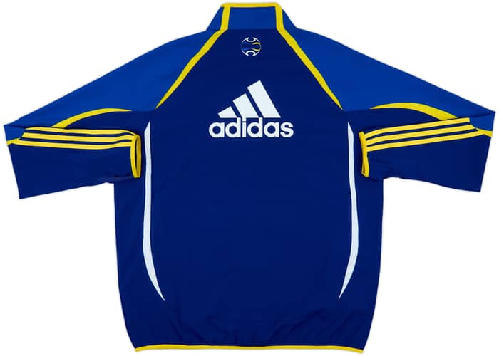 2021-22 Boca Juniors adidas 'Teamgeist' Track Jacket - 8/10 - (XL)