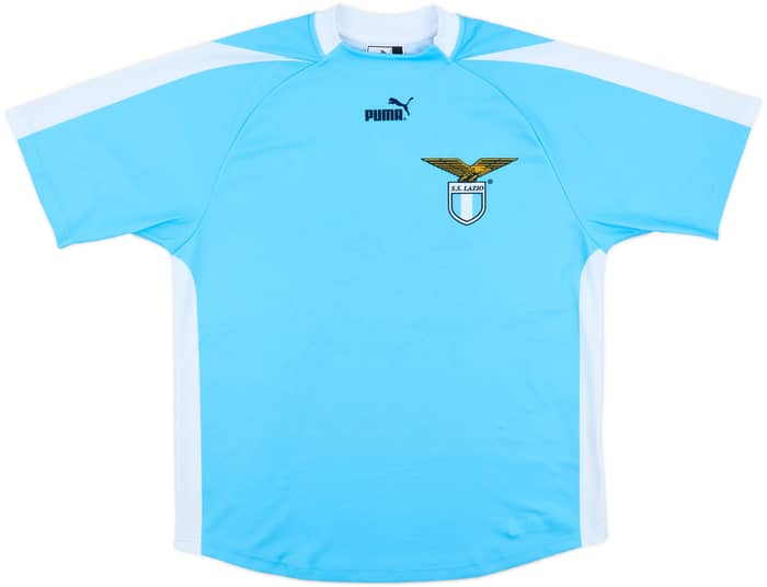 2003-04 Lazio 'Signed' Basic Home Shirt - 8/10 - (M)