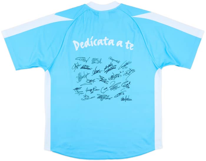 2003-04 Lazio 'Signed' Basic Home Shirt - 8/10 - (M)