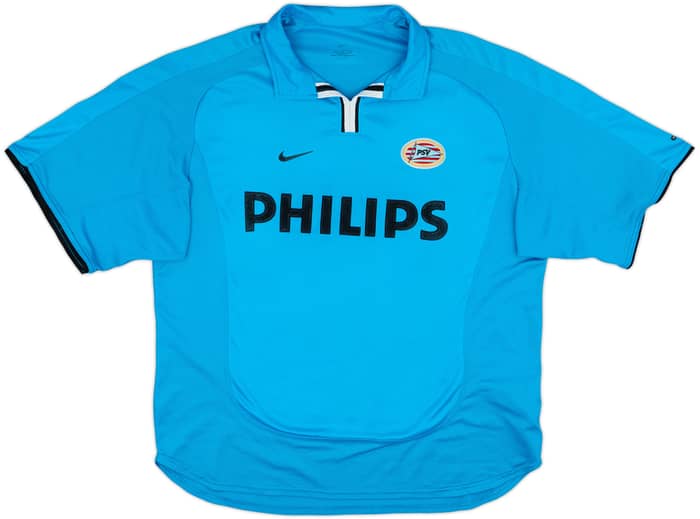 2001-02 PSV Away Shirt Kezman #9 - 8/10 - (L)