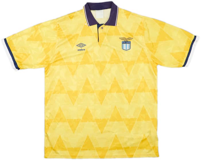1989-91 Lazio Away Shirt - 8/10 - (XL)