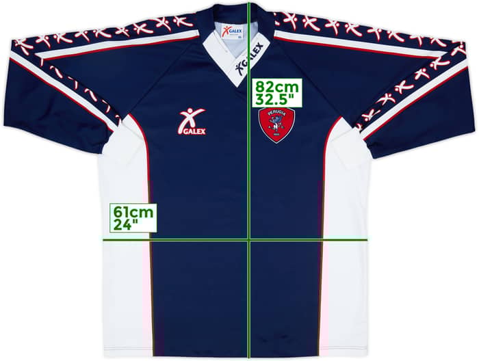 1999-00 Perugia Galex Training L/S Shirt - 9/10 - (XL)