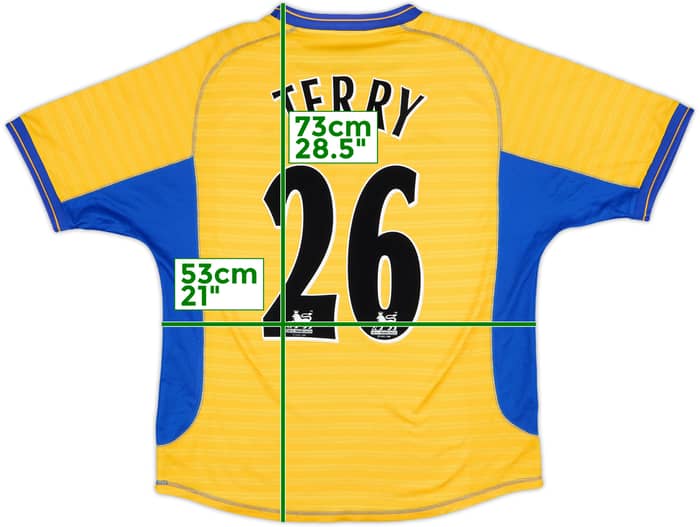 2000-01 Chelsea Away Shirt Terry #26 - 6/10 - (XL)