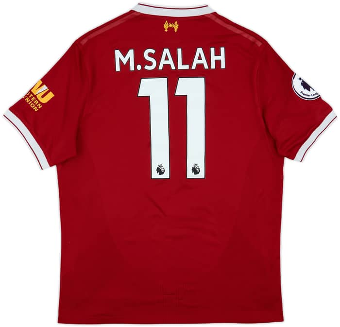 2017-18 Liverpool 125 Years Home Shirt M.Salah #11 - 8/10 - (M)