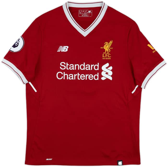 2017-18 Liverpool 125 Years Home Shirt M.Salah #11 - 8/10 - (M)