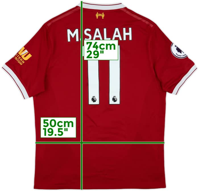 2017-18 Liverpool 125 Years Home Shirt M.Salah #11 - 8/10 - (M)