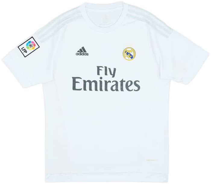 2015-16 Real Madrid Home Shirt - 4/10 - (M)