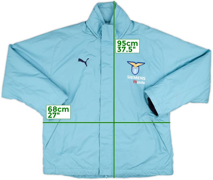 2002-03 Lazio Puma Padded Bench Coat - 8/10 - (XL)