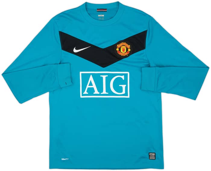 2009-10 Manchester United GK Shirt Van Der Sar #1 - 8/10 - (S)