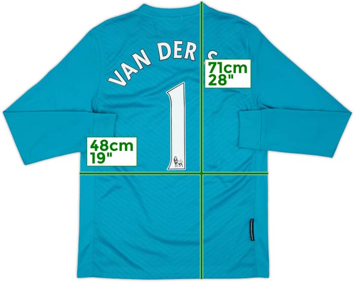 2009-10 Manchester United GK Shirt Van Der Sar #1 - 8/10 - (S)