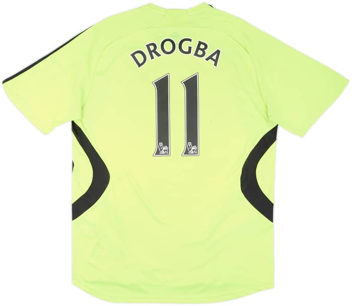 2007-08 Chelsea Away Shirt Drogba #11 - 5/10 - (L)