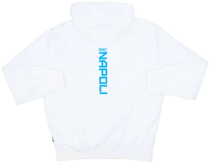 2017-18 Napoli Kappa Hooded Rain Jacket - 9/10 - (3XL)