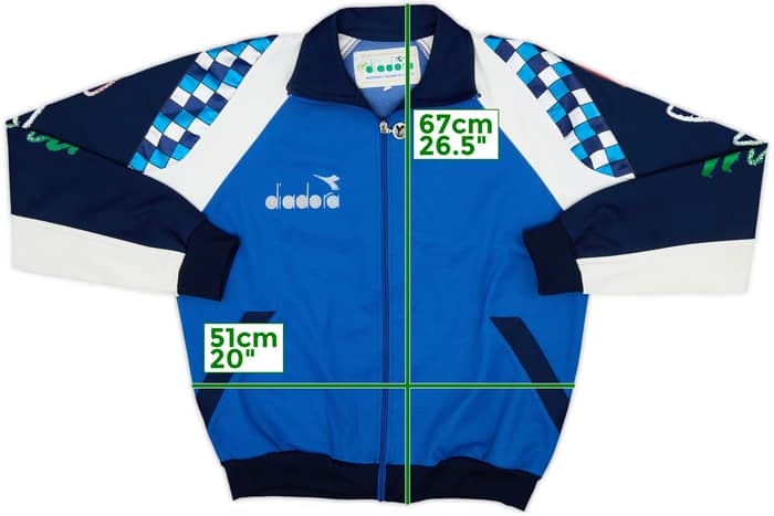 1990 Italy Diadora Track Jacket - 3/10 - (L)
