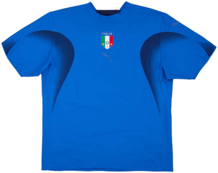2006 Italy Home Shirt - 4/10 - (L)
