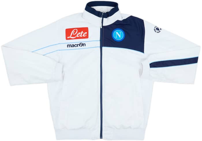 2011-12 Napoli Macron Track Jacket - 7/10 - (M)