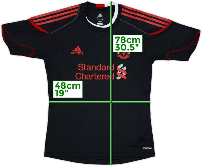 2010-11 Liverpool adidas Fomortion Training Shirt - 9/10 - (L)